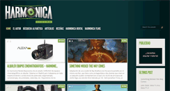 Desktop Screenshot of harmonicacinema.com